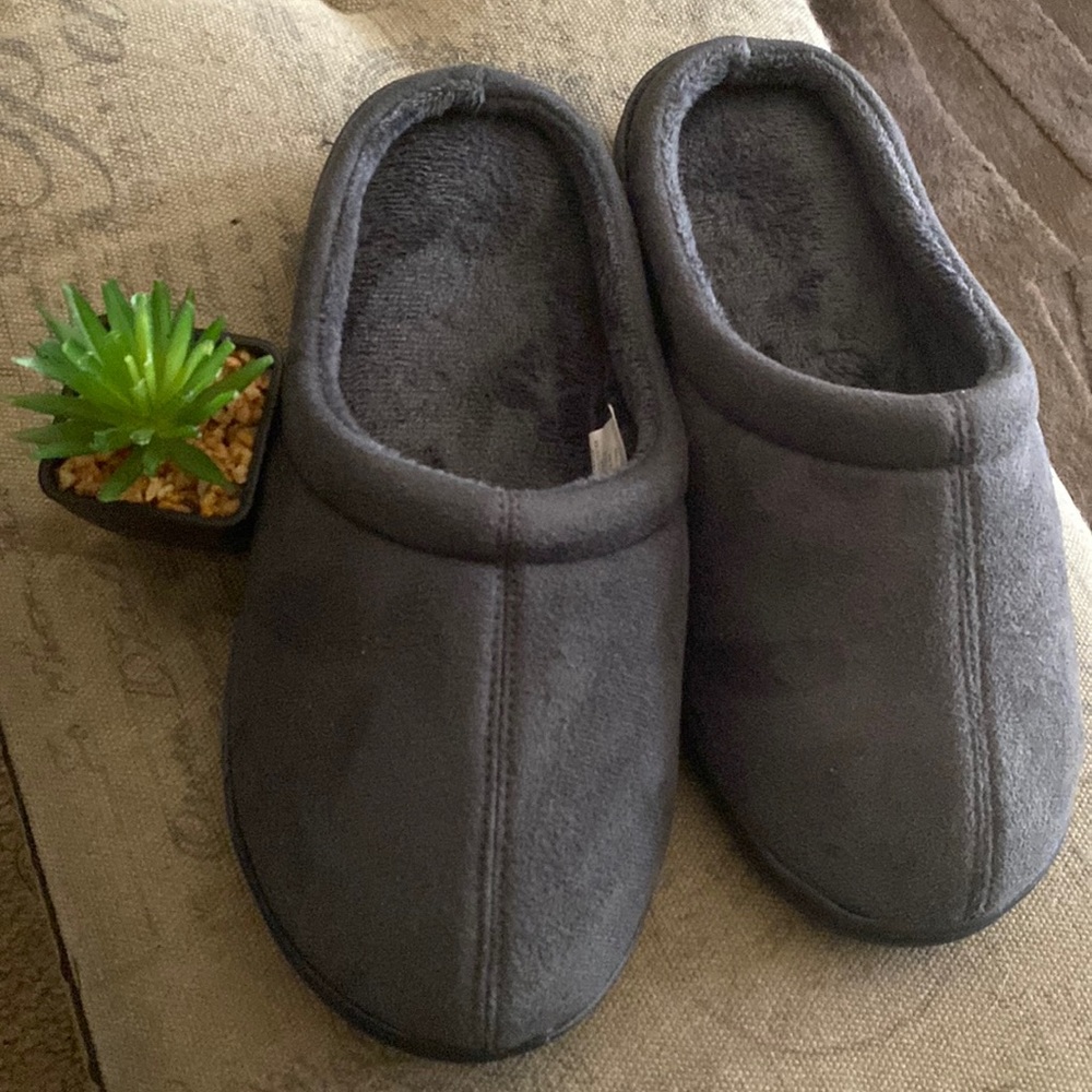 Grey Slippers